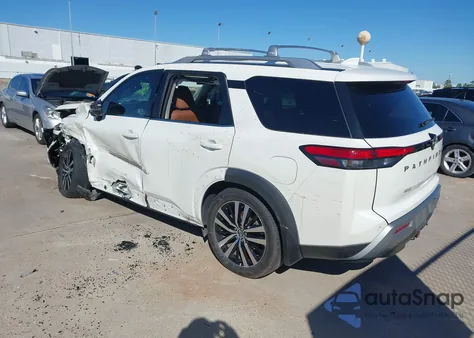 2024 Nissan Pathfinder Platinum Fwd из США, поврежденный, VIN 5N1DR3DG9RC209650